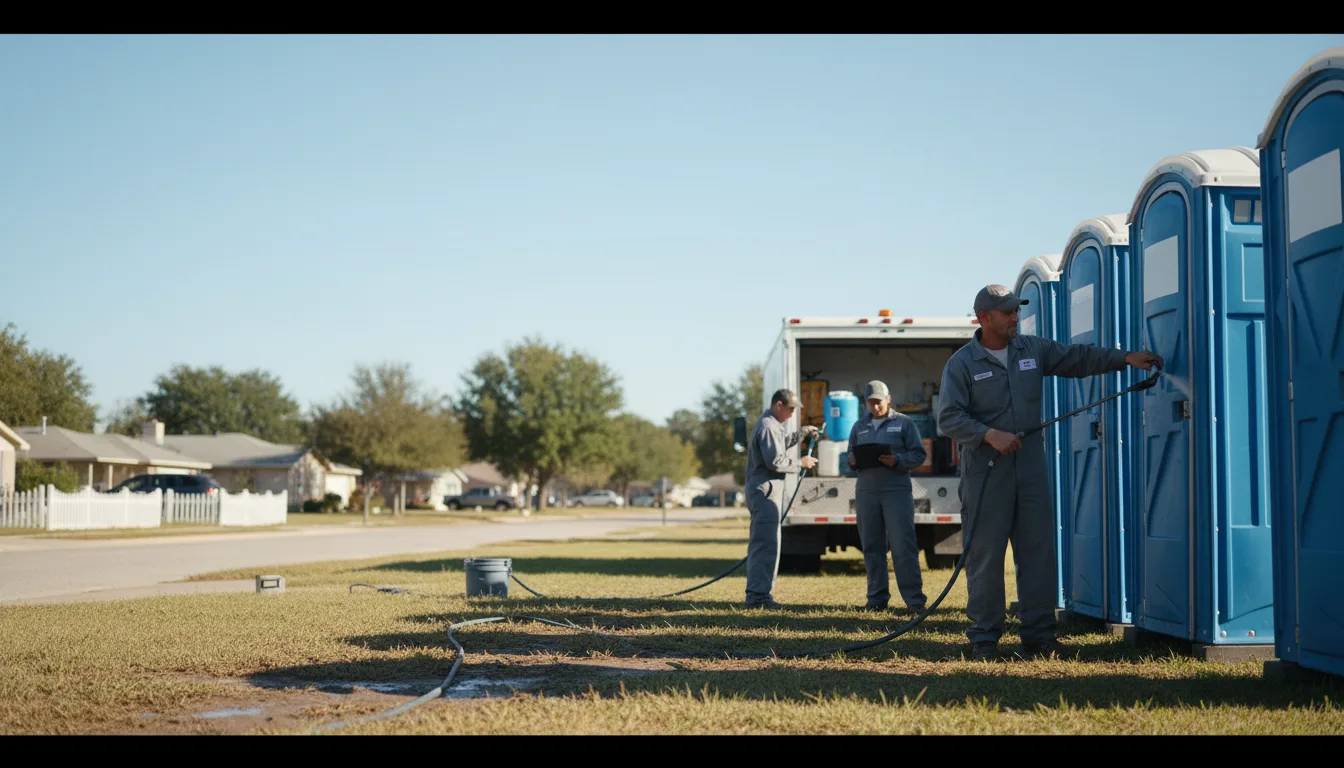 Long-Term Portable Toilet Rental in Leeds, ND near me